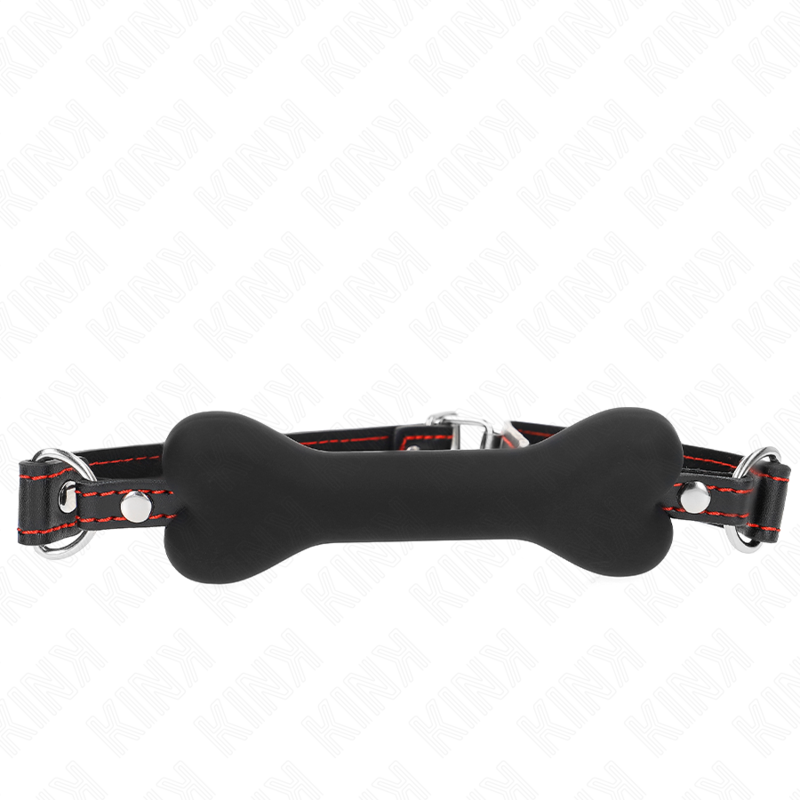 KINK - Beinformet knebel Sort 12 cm