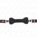 KINK - Beinformet knebel Sort 12 cm