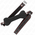 KINK - Beinformet knebel Sort 12 cm
