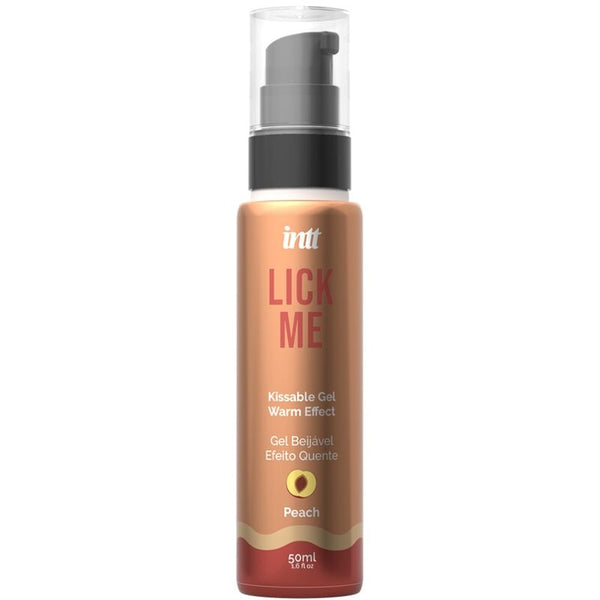 INTT - Lick Me Spiselig Gel med Varmeeffekt Fersken