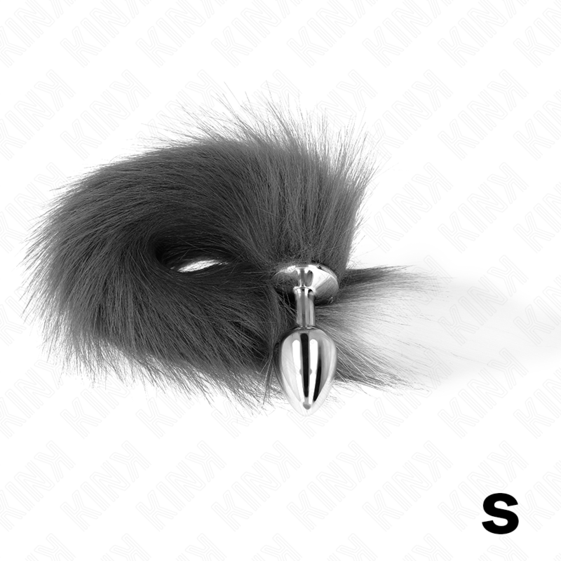 KINK - Analplugg med syntetisk hale S 7 × 3 cm