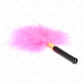 KINK - Kilefjær Fuchsia Gull 18 cm