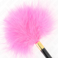 KINK - Kilefjær Fuchsia Gull 18 cm
