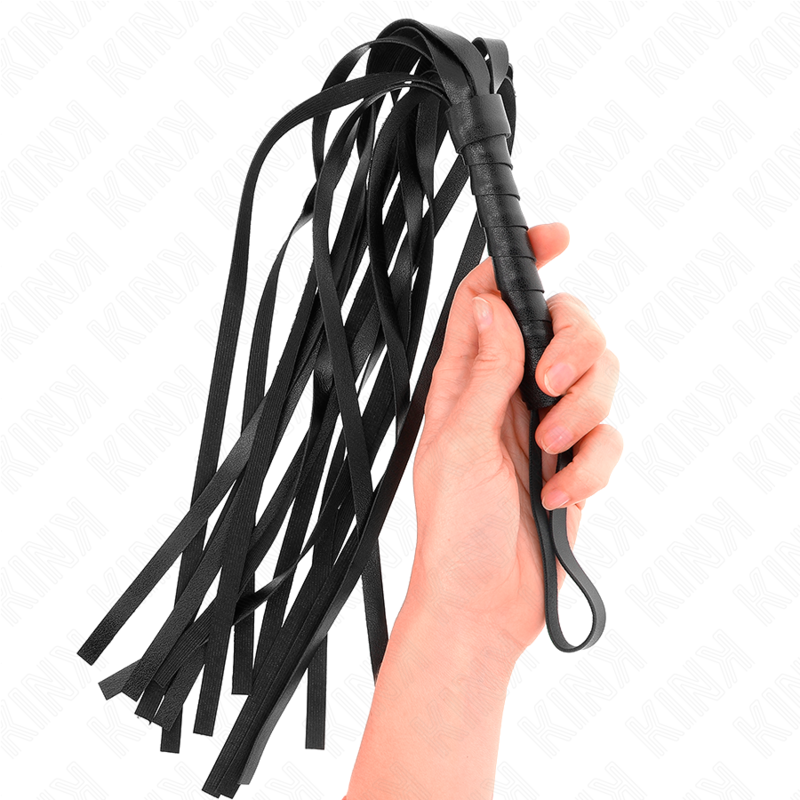 KINK - Enkel pisk Sort 45 cm