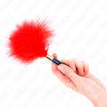 KINK - Kilefjær i metall Rød/gull 18 cm