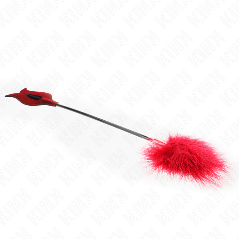 KINK - Kilefjær med Roseformet Paddle 8 cm