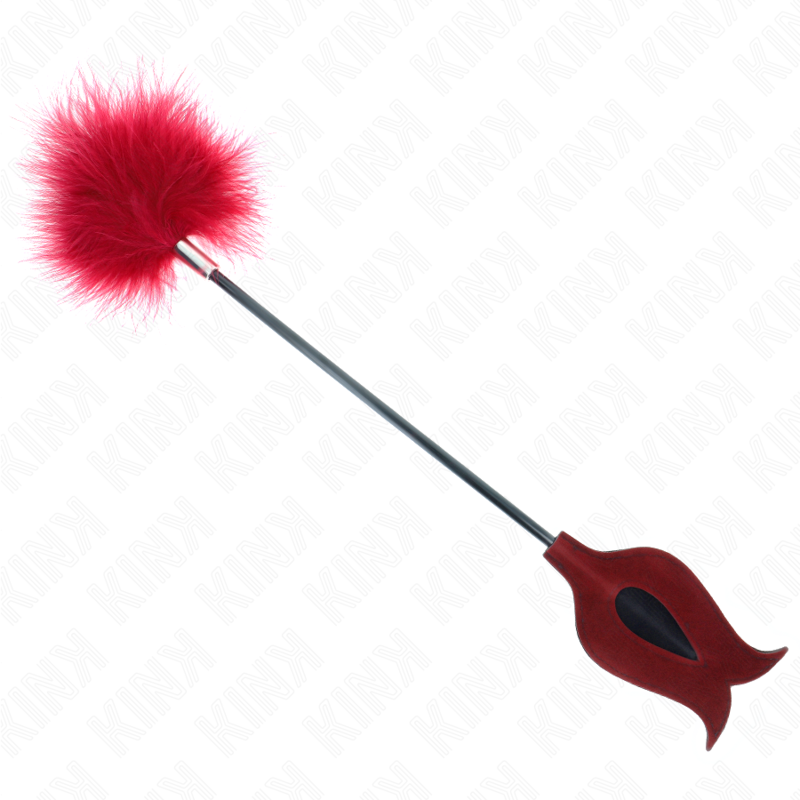 KINK - Kilefjær med Roseformet Paddle 8 cm