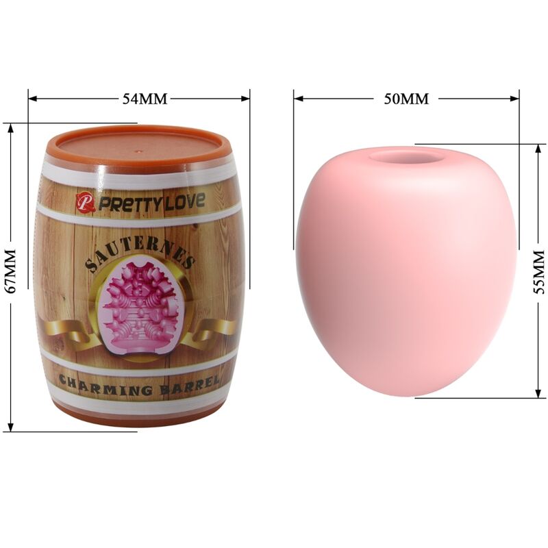 PRETTY LOVE - Masturbator-egg Rosa