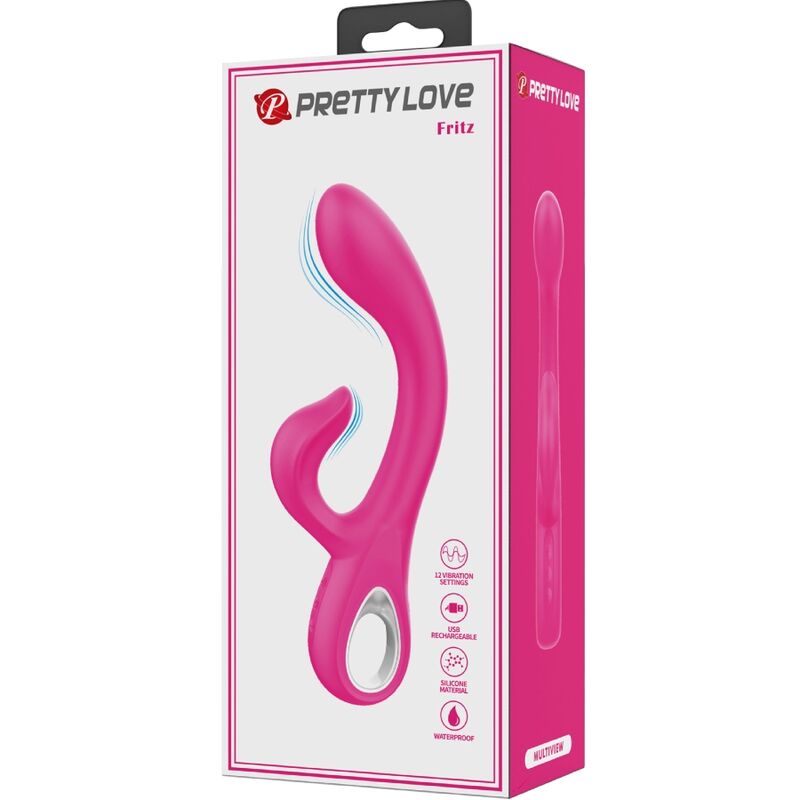 PRETTY LOVE - Fritz Rabbitvibrator 12 vibrasjoner