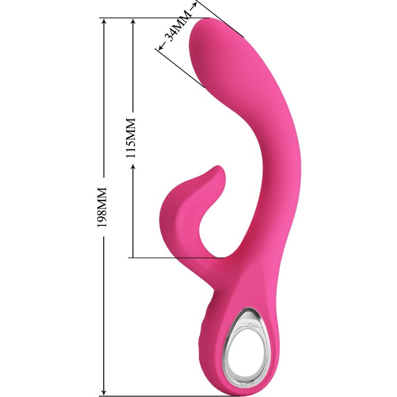PRETTY LOVE - Fritz Rabbitvibrator 12 vibrasjoner