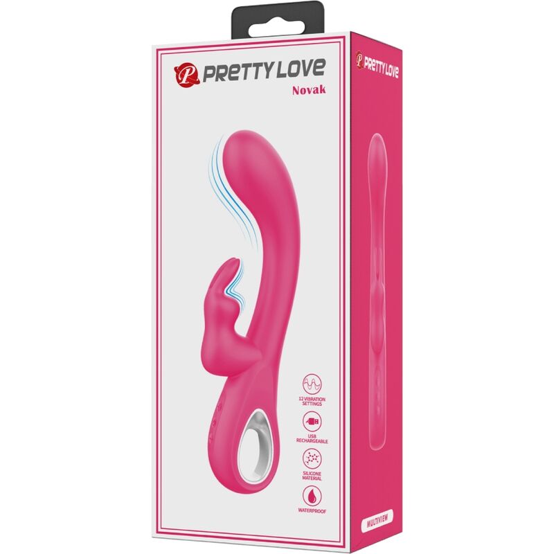 PRETTY LOVE - Novak Rabbitvibrator 12 vibrasjoner