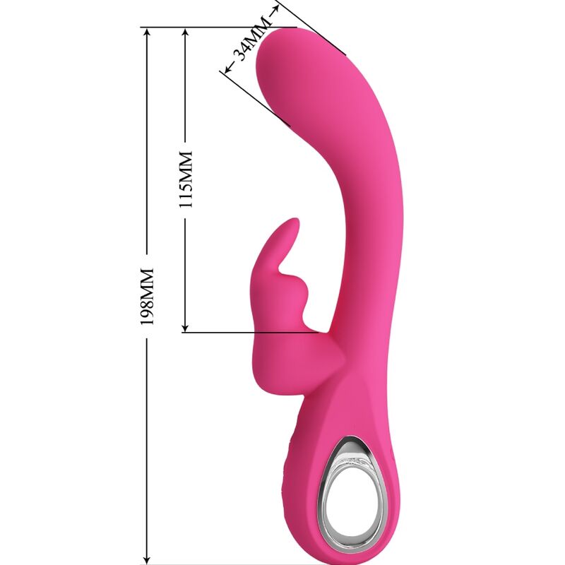 PRETTY LOVE - Novak Rabbitvibrator 12 vibrasjoner