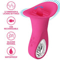PRETTY LOVE - Clyde Oral-vibrator med vibrerende tunge 12 vibrasjoner