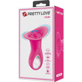 PRETTY LOVE - Clyde Oral-vibrator med vibrerende tunge 12 vibrasjoner