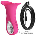 PRETTY LOVE - Clyde Oral-vibrator med vibrerende tunge 12 vibrasjoner