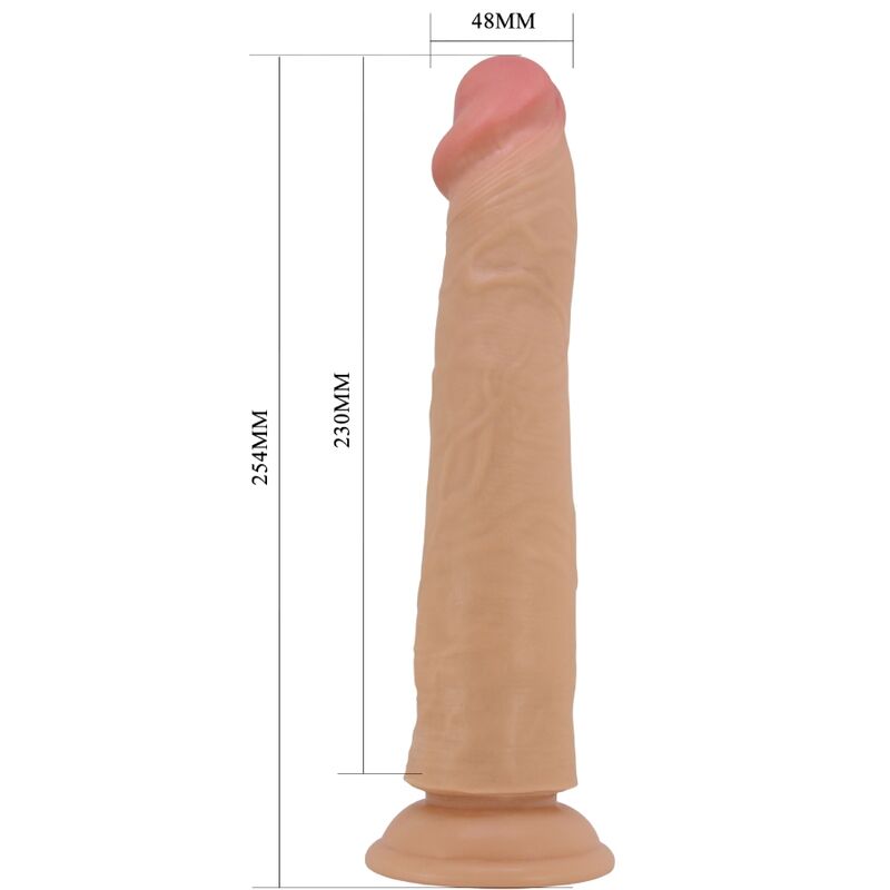 PRETTY LOVE - Sharife Realistisk Dildo Hud 25 cm