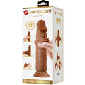 PRETTY LOVE - Quentin Realistisk Dildo Brun 18 cm