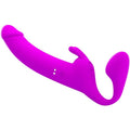PRETTY LOVE - Zanini Strapless strap-on 10 vibrasjoner