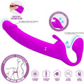 PRETTY LOVE - Zanini Strapless strap-on 10 vibrasjoner