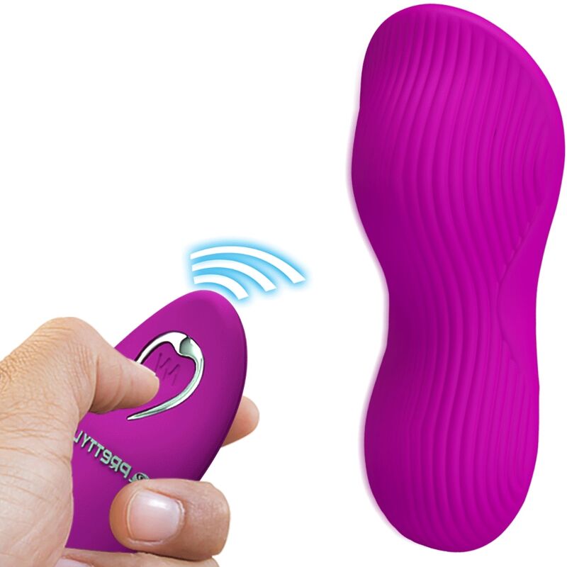 PRETTY LOVE - Romario Påleggsvibrator for klitoris med fjernkontroll