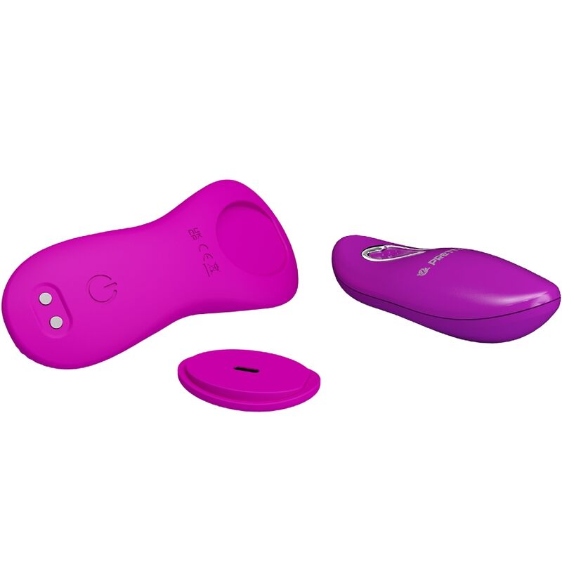 PRETTY LOVE - Romario Påleggsvibrator for klitoris med fjernkontroll