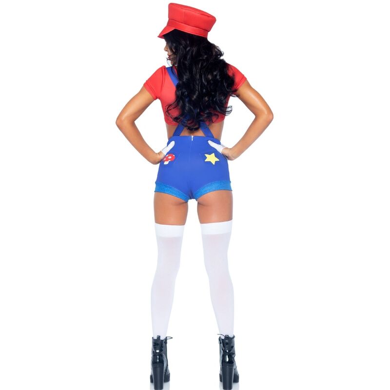 LEG AVENUE - Sexy Mario Bros-kostyme