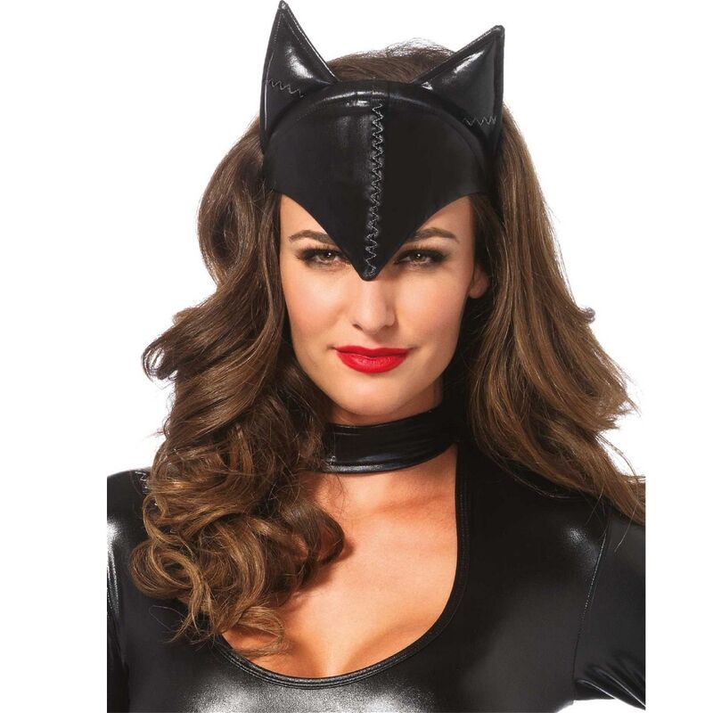 LEG AVENUE - Catwoman-Maske Sort