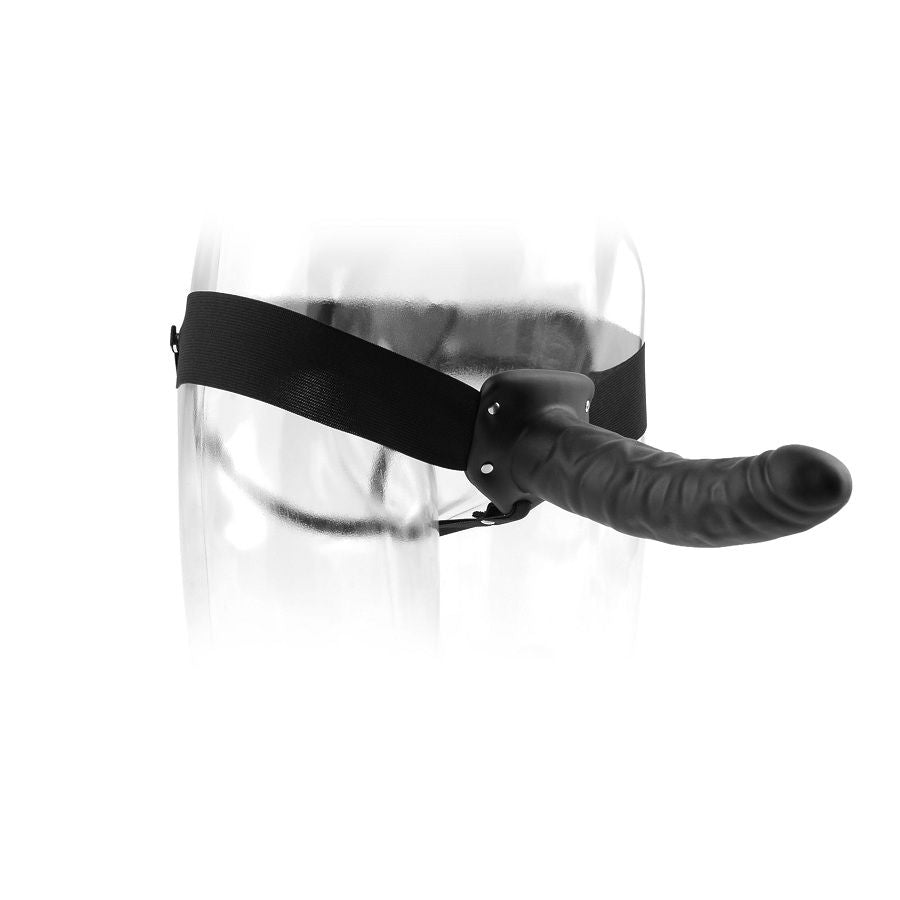 FETISH FANTASY SERIES - Hul Strap-on Sort 19 cm