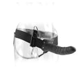 FETISH FANTASY SERIES - Hul Strap-on Sort 19 cm