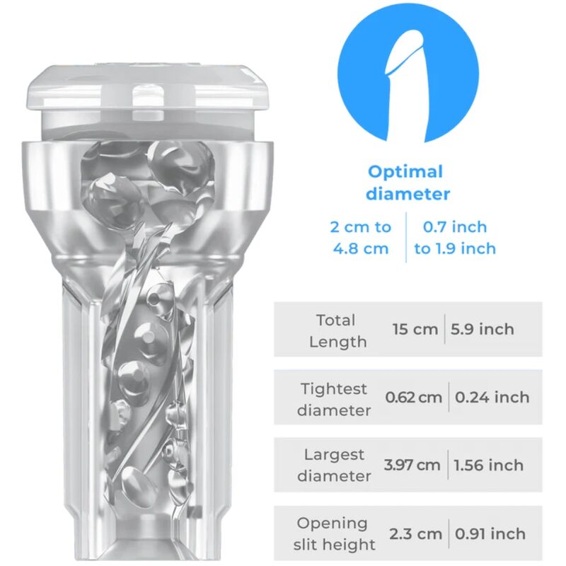 KIIROO - Feel Pocket Stroker Crystal