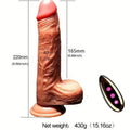 ARMONY - Fjernstyrt vibrerende realistisk dildo