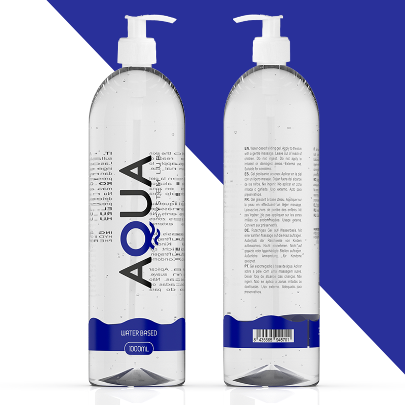 AQUA QUALITY - Vannbasert glidemiddel 1000 ml