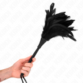 KINK - Kilefjær Sort 36 cm