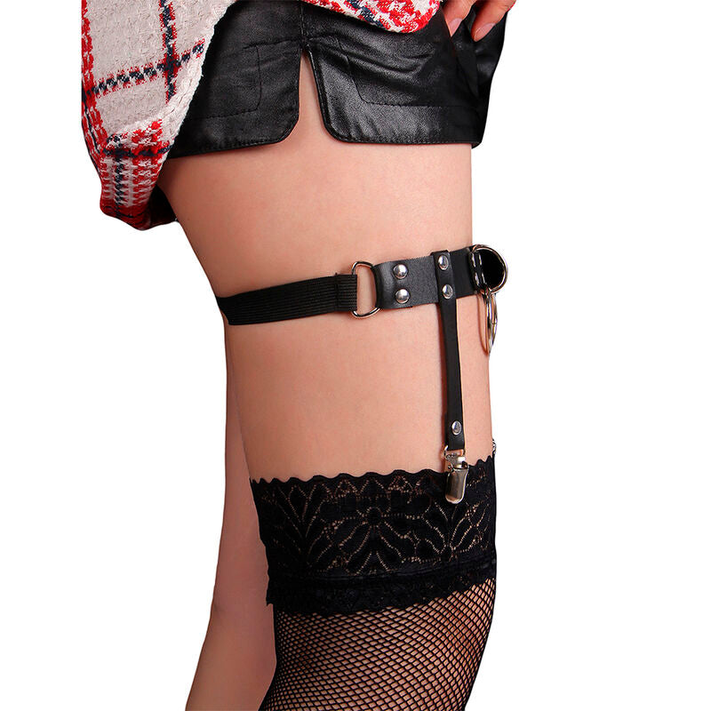 SUBBLIME - Justerbar Punk-Hofteholder i Skinnlook