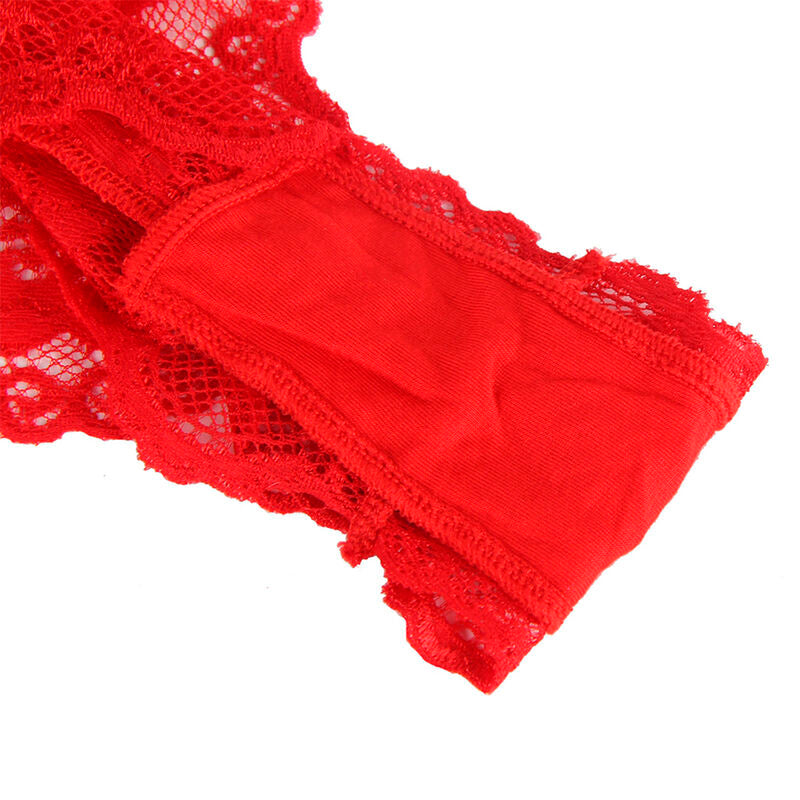 SUBBLIME - Sexy body med volanger og belte