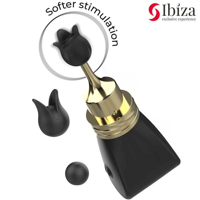 IBIZA - Klitorisstimulator med 3 hoder Bue