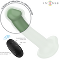 INTENSE - Becca Vibrator med sugekopp 10 vibrasjoner Grønn med fjernkontroll