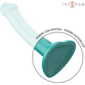 INTENSE - Katie Vibrator med sugekopp 10 vibrasjoner Blå med fjernkontroll
