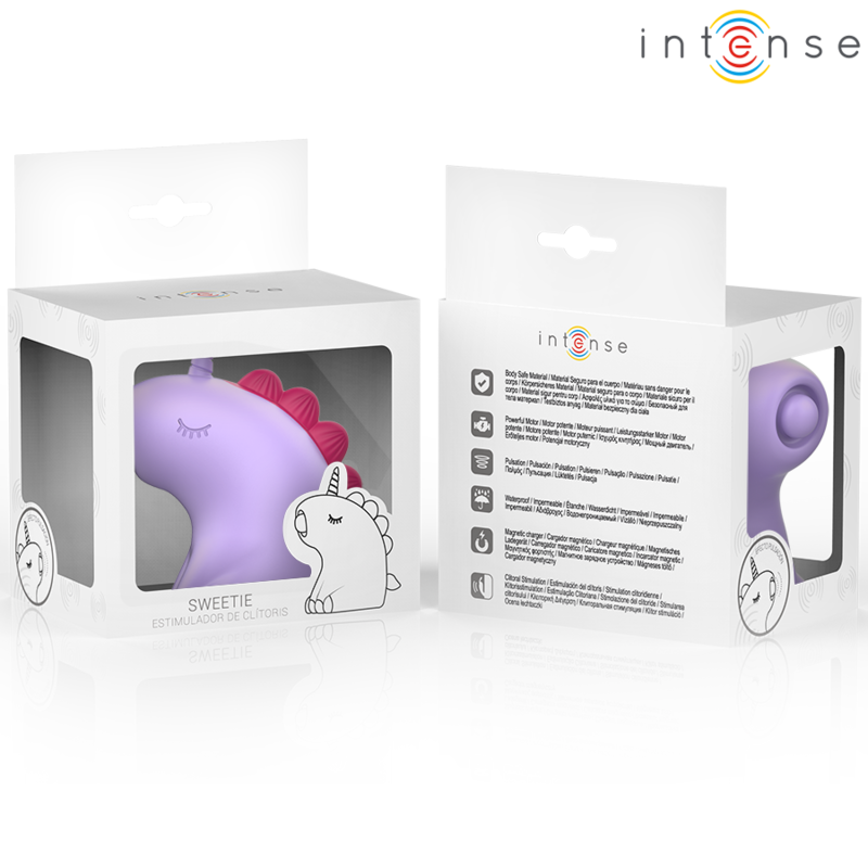 INTENSE - Sweetie Klitorisstimulator med pulserende tunge