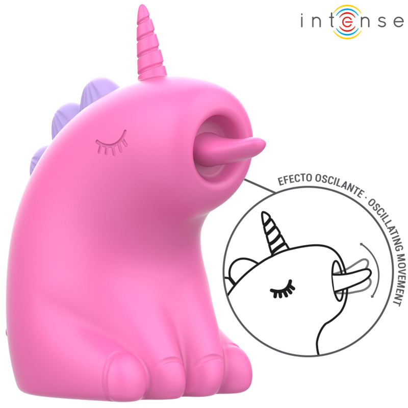 INTENSE - Pinkie Klitorisstimulator med 360° roterende tunge