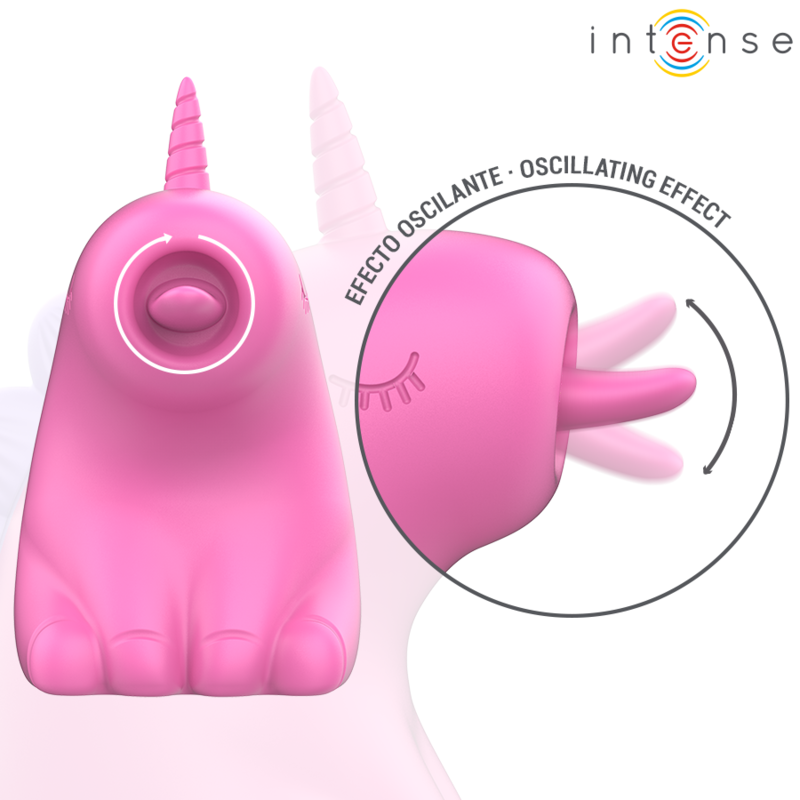 INTENSE - Pinkie Klitorisstimulator med 360° roterende tunge