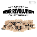 FETISH SUBMISSIVE - Ted BDSM-teddybjørn Modell 2