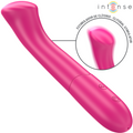 INTENSE - Paty Fleksibel vibrator 19 cm 10 vibrasjoner