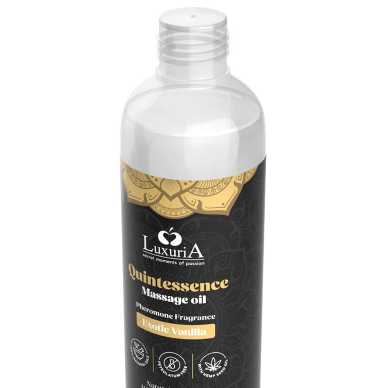 INTIMATELINE LUXURIA - Quintessence Massasjeolje Eksotisk vanilje 150 ml