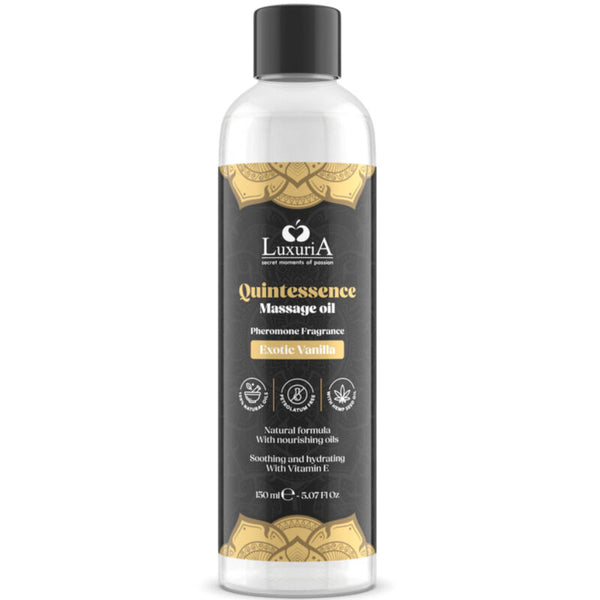 INTIMATELINE LUXURIA - Quintessence Massasjeolje Eksotisk vanilje 150 ml