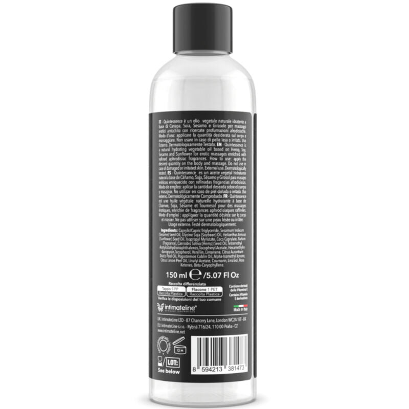 INTIMATELINE LUXURIA - Massasjeolje Bær 150 ml