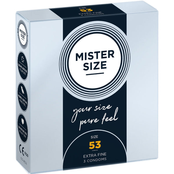 MISTER SIZE - M Standard Kondomer 3 stk