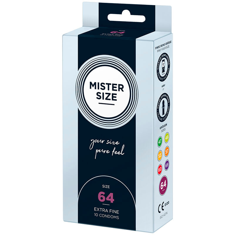 MISTER SIZE - XXL Store Kondomer 10 stk