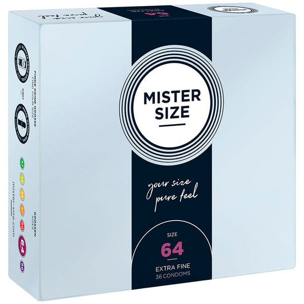 MISTER SIZE - Kondomer XXL 64 mm 36-pakning