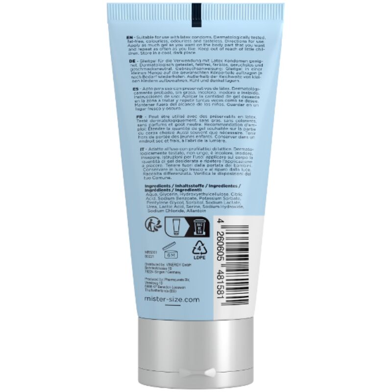 MISTER SIZE - Bio Vannbasert Glidemiddel 100 ml